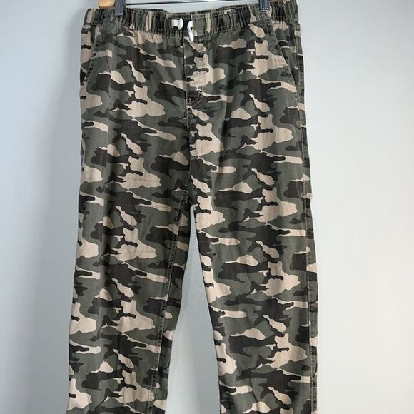 Boys camouflage pants with elastic drawstring waist size XL (14-16 Husky) - Picture 2 of 7